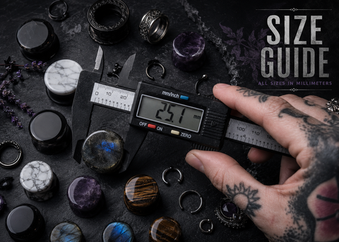 Ear Gauge Size Chart: Millimeters to Inches Guide