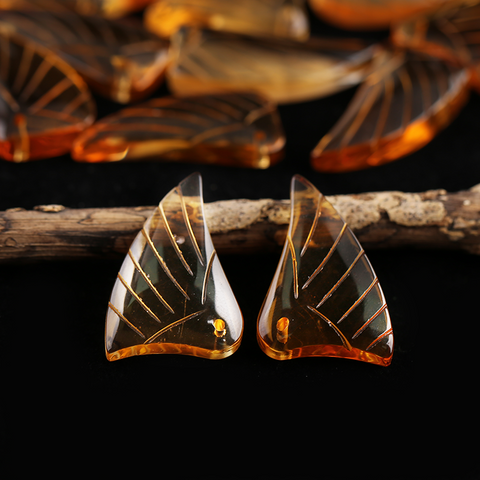 Earrings Bead Lopaz - Wing Earrings Natural Stone jewelry accessories