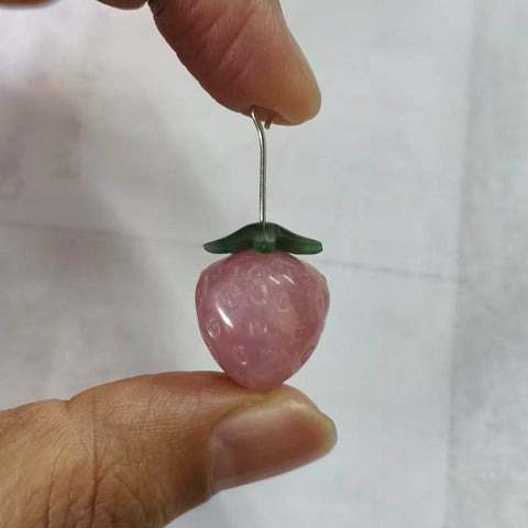 Custom Orders, 7PCS Strawberry Pendants + 2PCS Dinos