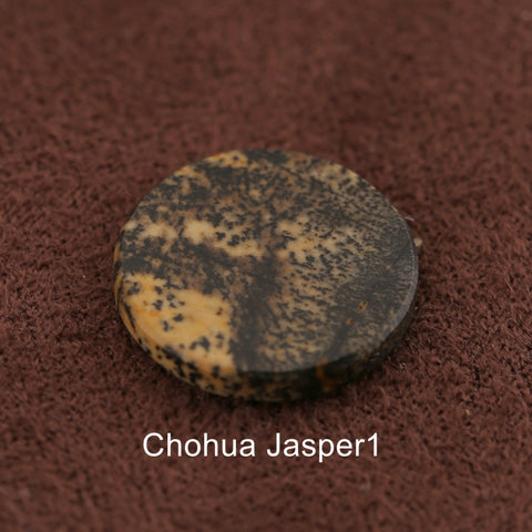 Natural Round Coin-Cut Gemstone Tablets - Flat Surface with Soft Polished Edges for Minimalist Jewelry Design - Gomggsale