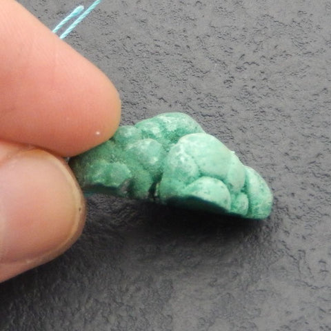 Perle Pendentif Malachite 30x21x13mm, 11g