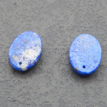 Natural Lapis Lazuli Earring Beads 18*13*6mm, 5.5g