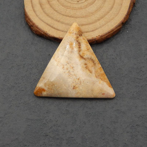 Cabochon Corail Indonésien 42x7mm,13.6g