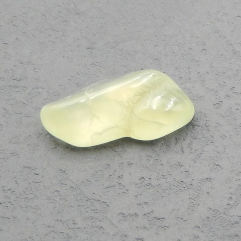 Natural Prehnite Cabochon 29x17x8mm, 5.7g