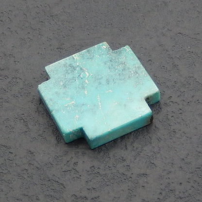 Natural Turquoise Cabochon 25x25x4mm, 6.5g