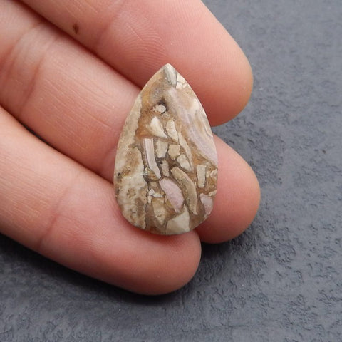 Natural Argentina Rhodochrosite Cabochon 25*17*5mm, 4.1g