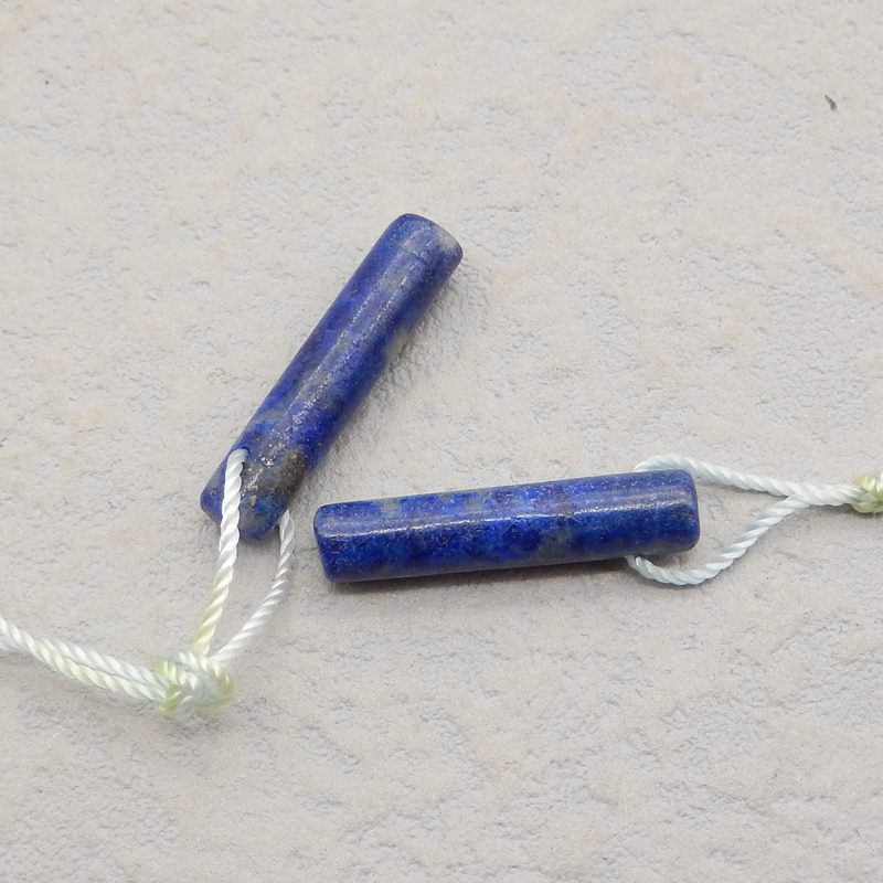 Natural Lapis Lazuli Earring Beads 21*5*5mm, 1.7g