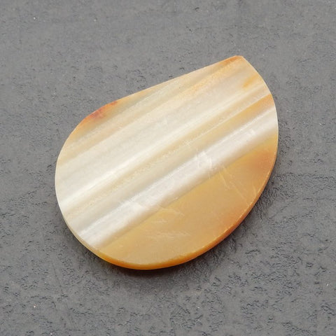 Natural Agate Cabochon 52*38*4mm, 15.6g