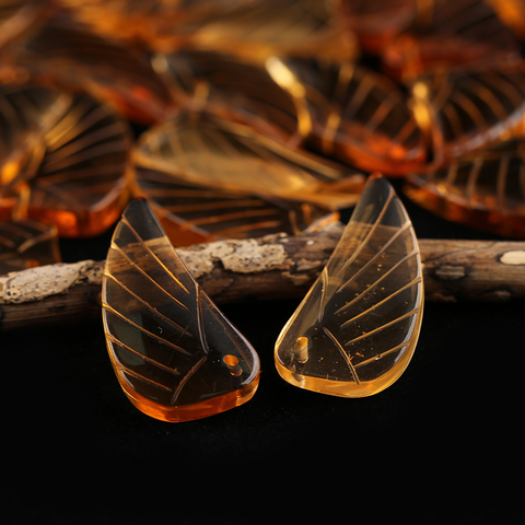 Earrings Bead Lopaz - Wing Earrings Natural Stone jewelry accessories
