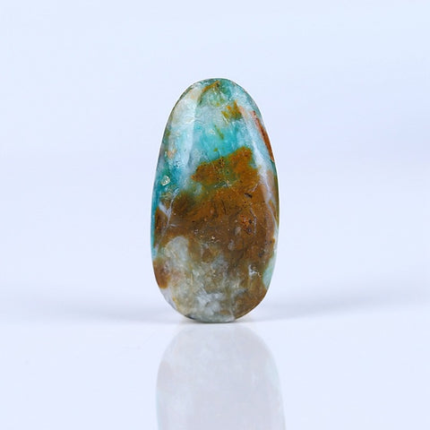 New, Blue Opal Gemstone Cabochon,35x19x8mm,6.8g - MyGemGarden
