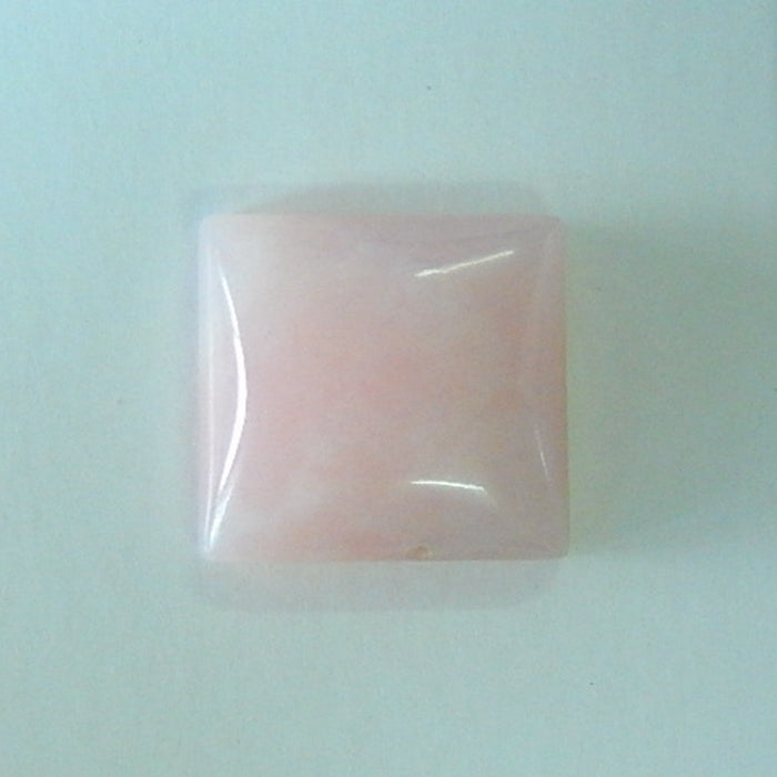 Pink Opal Cabochon, 16x14x6mm,2.1g - MyGemGarden