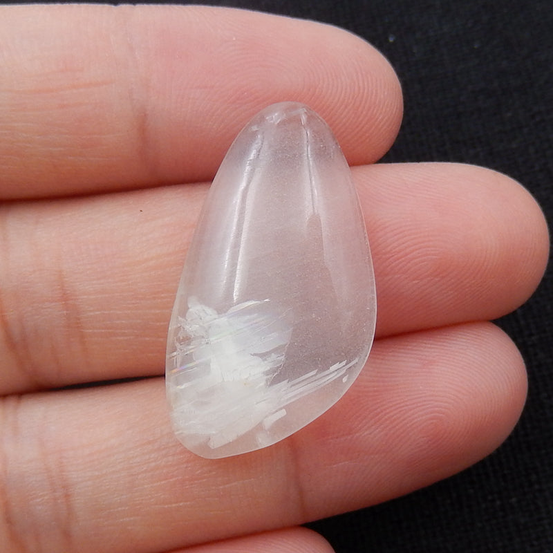 Natural Moon stone Gemstone Cabochon, 28x15x6mm, 3.6g - MyGemGarden