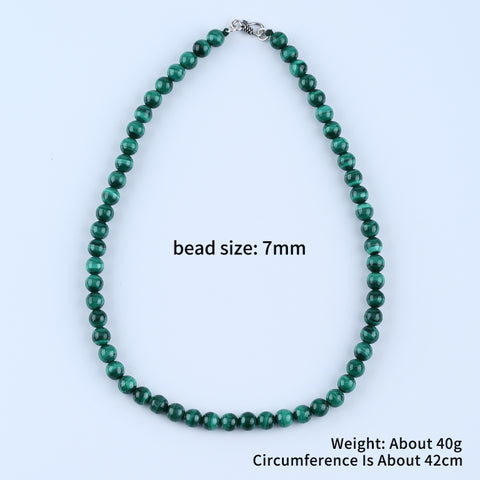 Collier de pierres précieuses de labradorite naturelle, collier de bijoux, collier réglable.