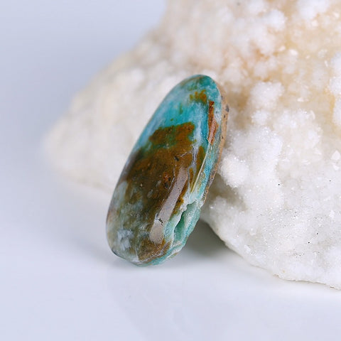 New, Blue Opal Gemstone Cabochon,35x19x8mm,6.8g - MyGemGarden