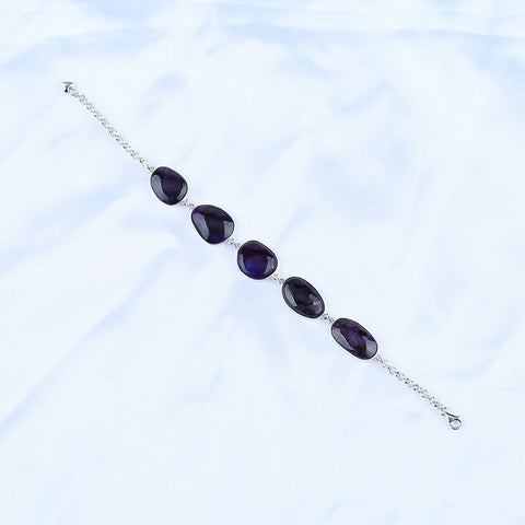 Nouveau bracelet à boucle tendance en argent sterling 925 avec pierre naturelle turquoise, 13 x 23 x 4 mm, 14,3 g