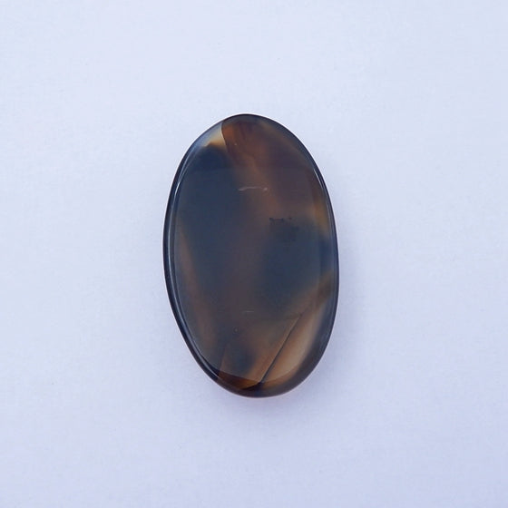 Rare East Java Maganese Agate Cabochon, 52x30x11mm, 27.1g - MyGemGarden