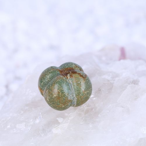 Popular Turquoise Gemstone Cabochon, 18x18x13mm, 5.8g - MyGemGarden