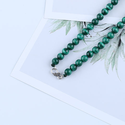 Collier de pierres précieuses de labradorite naturelle, collier de bijoux, collier réglable.