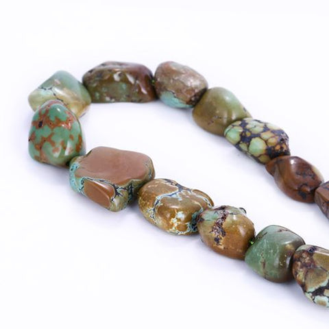 Popular Turquoise Gemstone Large Loose Beads 75x13x19mm114.2g - MyGemGarden