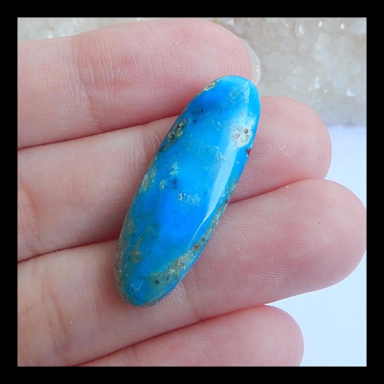 New, Blue Opal Gemstone Cabochon,Oval Cabochon,31x10x4mm,1.9g - MyGemGarden