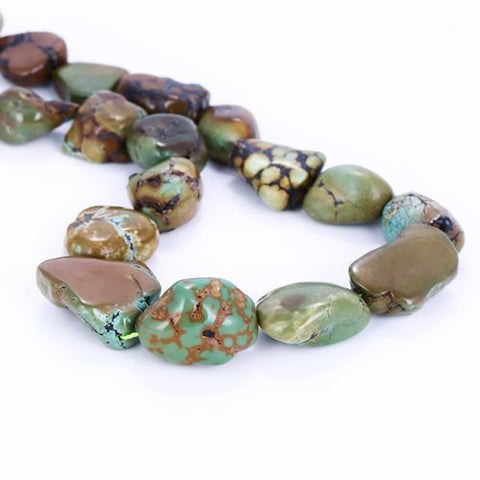 Popular Turquoise Gemstone Large Loose Beads 75x13x19mm114.2g - MyGemGarden