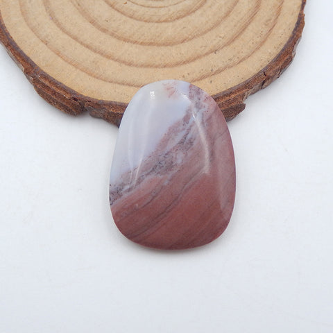 Natural Mookaite Jasper Cabochon 30x22x4mm, 5.3g