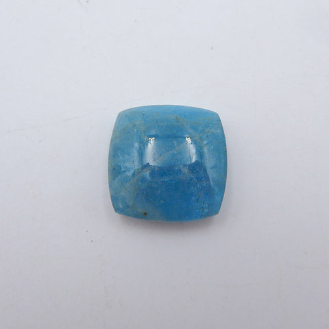 Natural Blue Aquamarine Cabochon 23x23x9mm. 9.3g