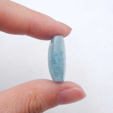 Natural Blue Aquamarine Cabochon 23x23x9mm. 9.3g