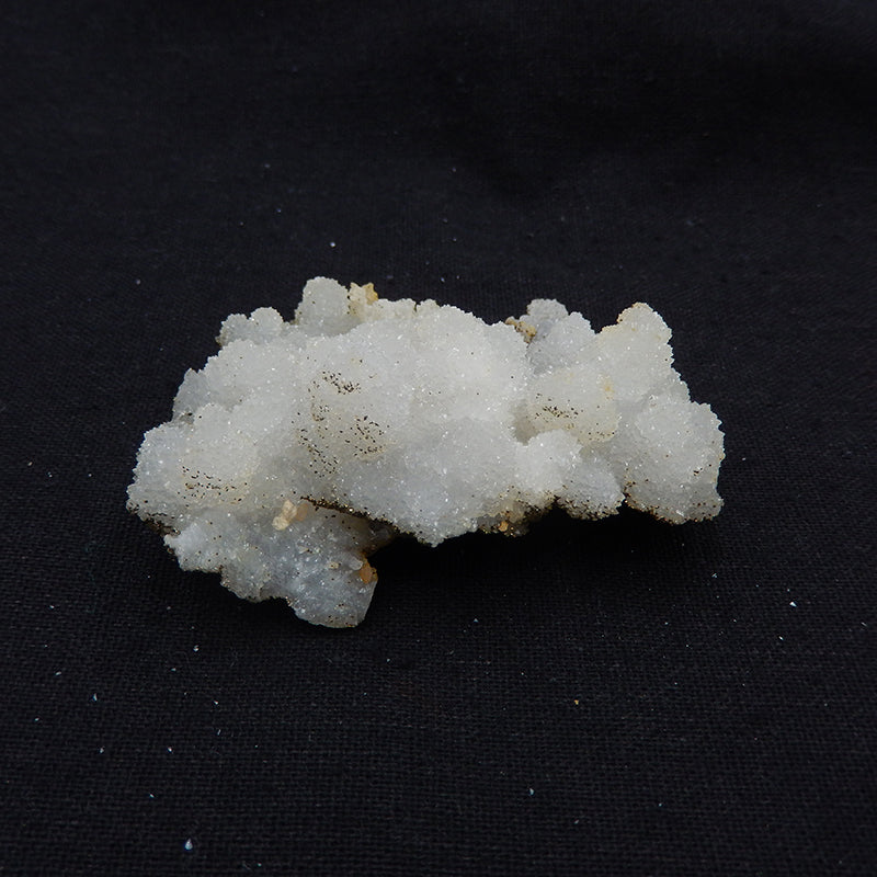 Drusy Rainbow Iron Pyrite And Quartz Mineral Samples, 77x51x23mm, 72.9g