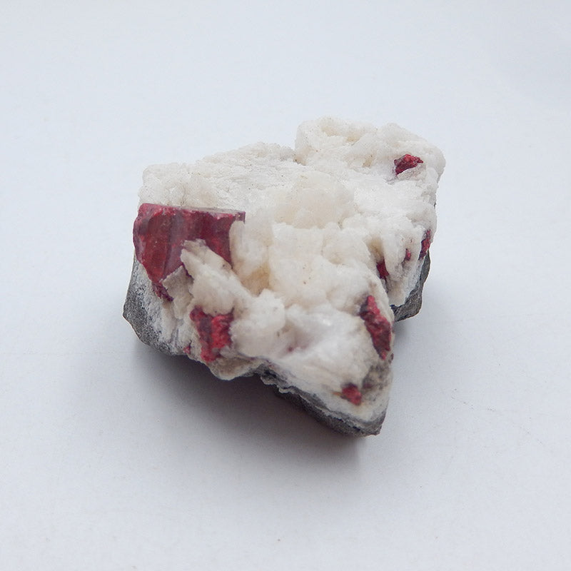 Natural Cinnabar Raw Material, Mineral samples, 40x34x21mm, 45g