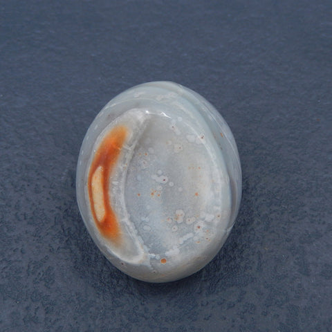 Natural Ocean Jasper Carved bird Cabochon 42x35x33mm, 61.6g