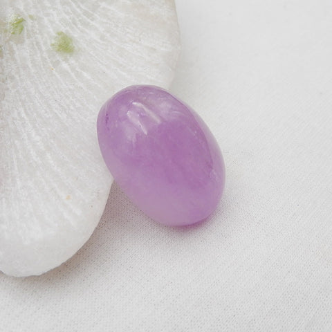 Cabochon ovale Kunziter naturel, 27 x 12 x 10 mm, 12,6 g