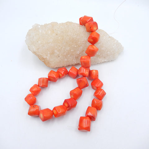 Natural Bamboo Coral Jewelry Necklace