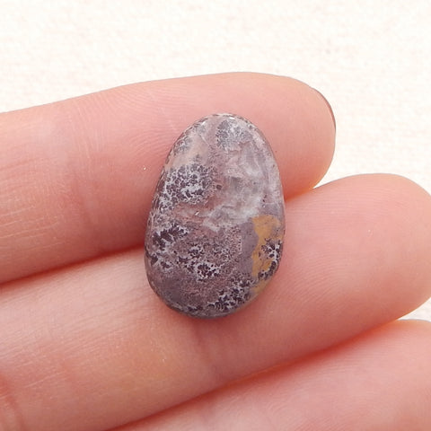 Natural Chohua Jasper Cabochon 18x12x3mm, 1.3g