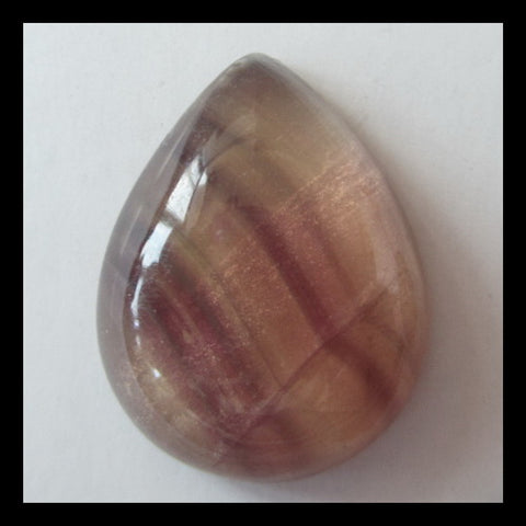 6 PCS Fluorite Cabochon 16x12x5mm,25x18x7mm,17.6g - MyGemGarden