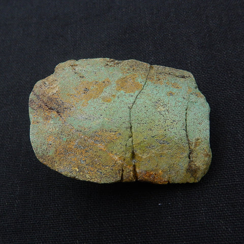 Handmade Turquoise Gemstone toad Carved Ornament, 60x43x24mm, 58.5g - MyGemGarden