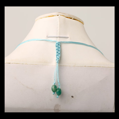 1 Strand Gemstone Necklaces, Green Kyanite Gemstone Necklaces Necklace, Adjustable Necklace - MyGemGarden