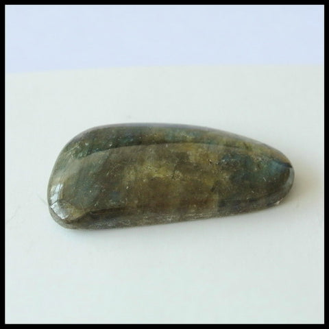 Natural Labradorite Gemstone Cabochon 34x19x5mm,6.85g - MyGemGarden