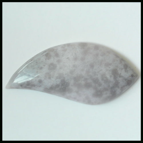 Natural Purple Agate Gemstone Cabochon 48x22x6mm,8.95g - MyGemGarden
