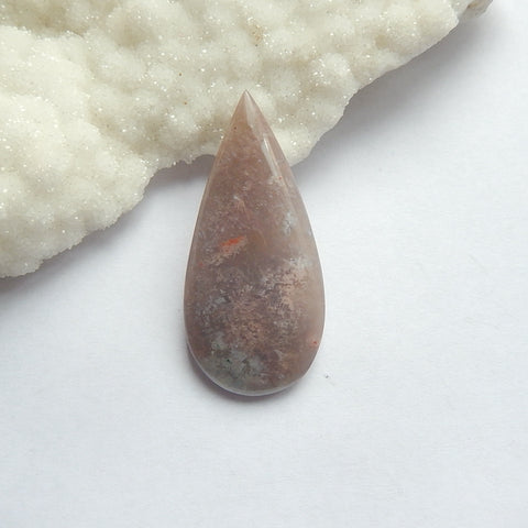 Purple Agate Cabochon,54x25x6mm,12.3g - MyGemGarden