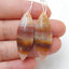Natural Amazonite Earring Beads 34x11x4mm, 4.5g