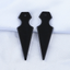 Earrings Beads Natural Obsidian Stone—Gemstone Marquise Jewelry Making Beads
