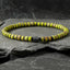 Gomggsale Bohemian Natural Gemstone Bracelet - Contrast Color Half Cylinder Bracelet
