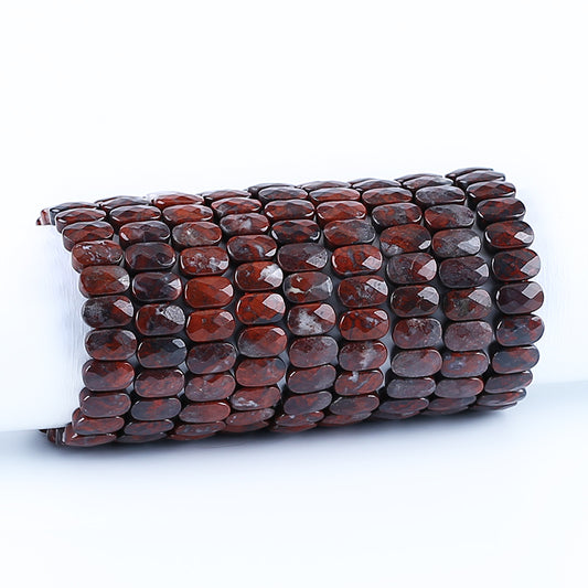 Natural African Blood Stone Bracelet 14*9*6mm, 20nm length, 34.7g