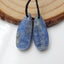 Natural Blue Kyanite Earring Beads 23x8x3mm, 3.2g