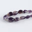 1 Strand 32 Inch Natural Amethyst Gemstone Necklace, Adjustable Necklace, 34x26x19mm,17x13x13mm,142g