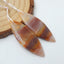Natural Amazonite Earring Beads 34x11x4mm, 4.5g