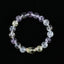 Handmade Natural  Unique Gemstone Jewelry Gift, Colorful Bracelet, 17cm, 10mm, 25.5g