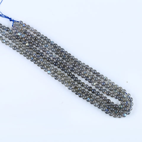 BITEFU 1 Strand Labradorite Round Shape Loose Beads ,DIY Accessories,Stone,Jewelry