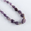1 Strand 32 Inch Natural Amethyst Gemstone Necklace, Adjustable Necklace, 34x26x19mm,17x13x13mm,142g
